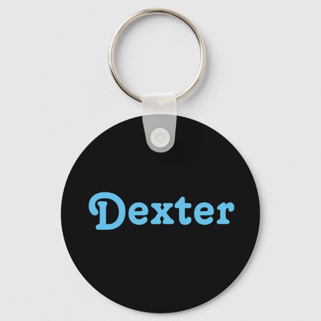SchlüsselkettenDexter Schlüsselanhänger (Vorderseite)