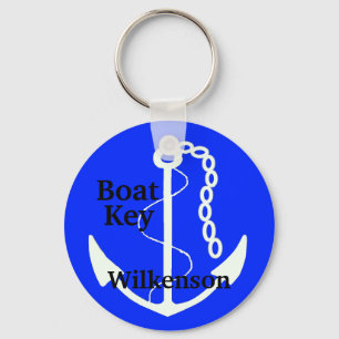 Schlüsselpersonalisierung für Ankerboote Schlüsselanhänger