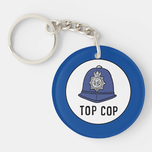 Schlüsselring der britischen Polizei oder Polizei (Vorderseite)