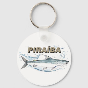 Schlüsselring des Fischfangs - Fisch Piraíba Schlüsselanhänger