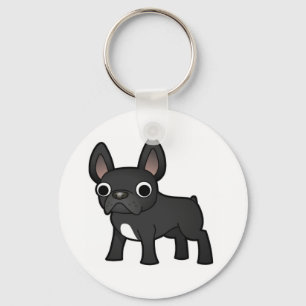 schlüsselring frenchie schlüsselanhänger
