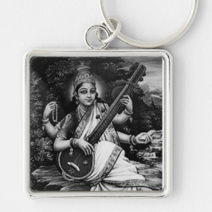 Schlüsselring-Saraswati Schlüsselanhänger