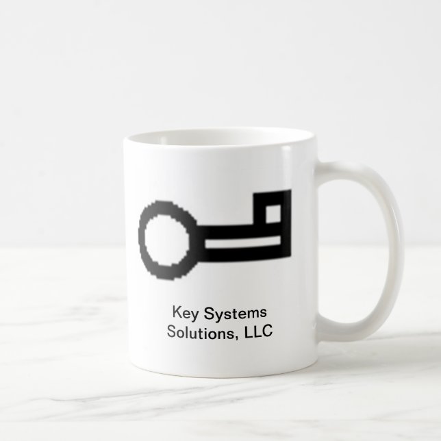 Schlüsselsystems-Lösungen, LLC-Tasse Kaffeetasse (Rechts)