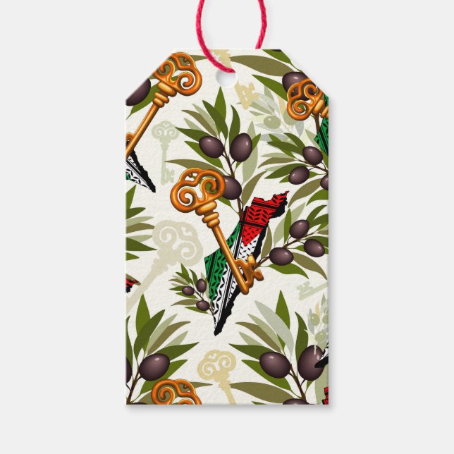 Schlüsselzeichen des Rückkehrrechts Palästinas Geschenkanhänger (Vorderseite)