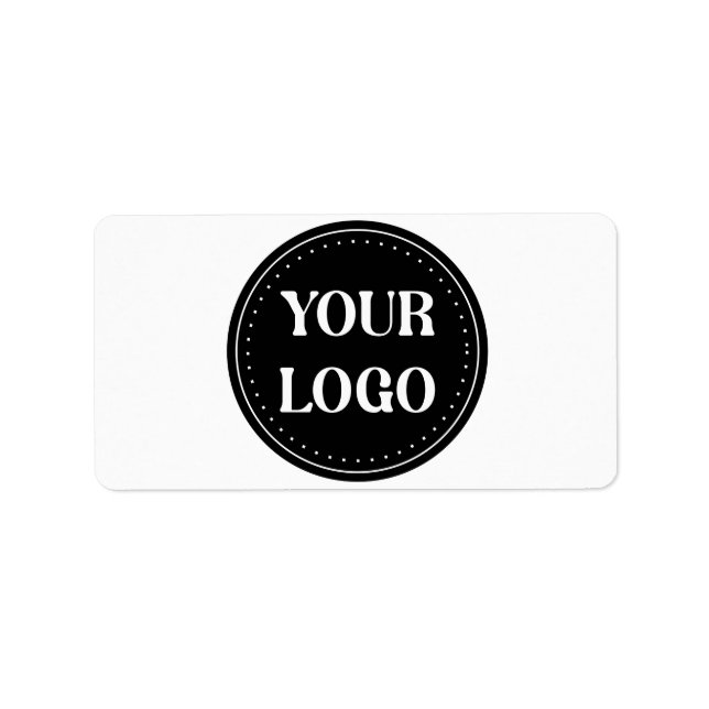 Schmal, modern, poliert und anpassbar adressaufkleber (Vorne)