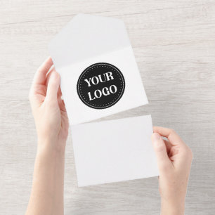 Schmal, modern, poliert und anpassbar all in one einladung