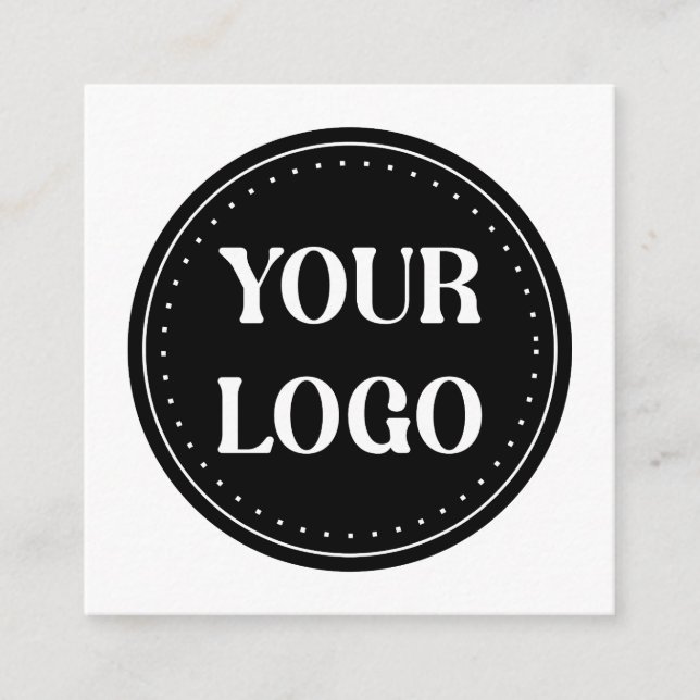 Schmal, modern, poliert und anpassbar begleitkarte (Vorderseite)