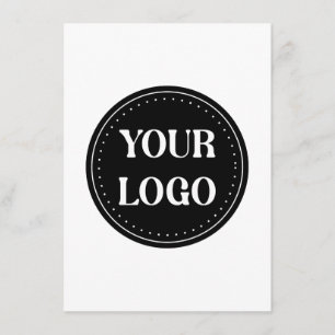 Schmal, modern, poliert und anpassbar begleitkarte