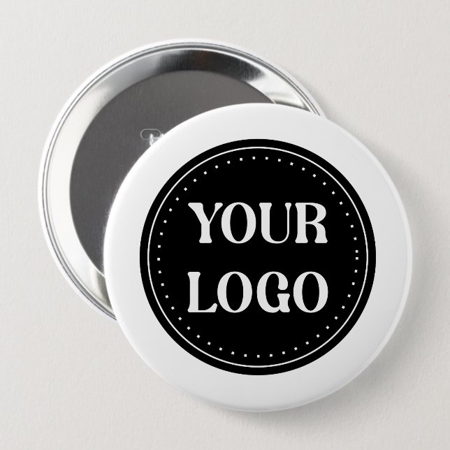 Schmal, modern, poliert und anpassbar button (Vorne & Hinten)