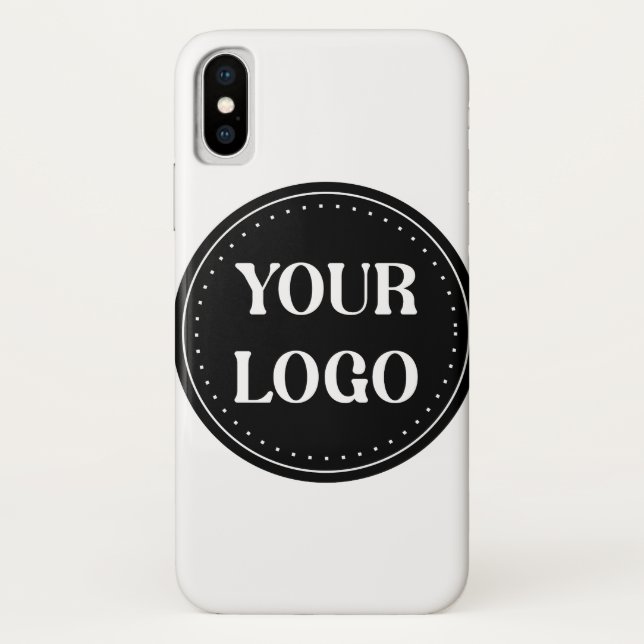 Schmal, modern, poliert und anpassbar Case-Mate iPhone hülle (Rückseite)