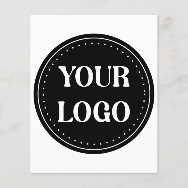 Schmal, modern, poliert und anpassbar flyer (Vorne)