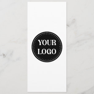 Schmal, modern, poliert und anpassbar menükarte