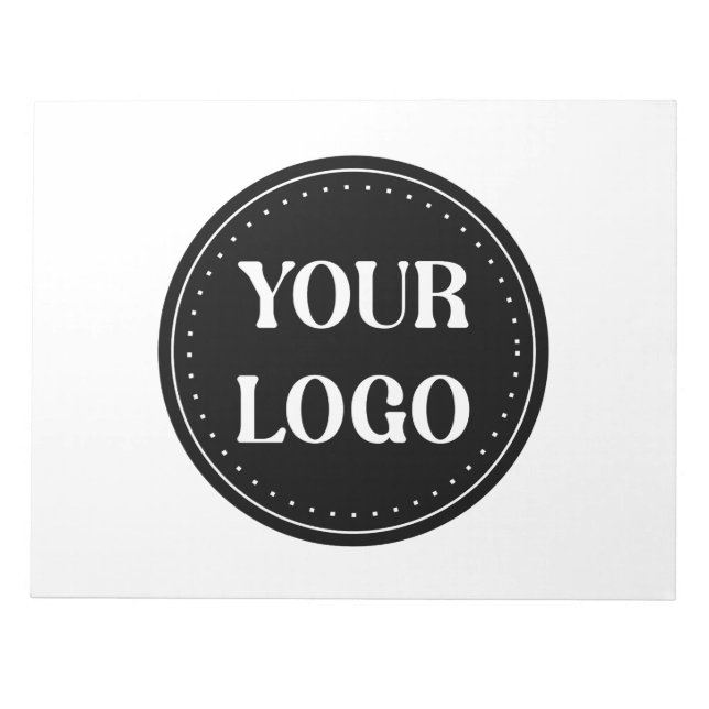 Schmal, modern, poliert und anpassbar notizblock (Vorderseite)