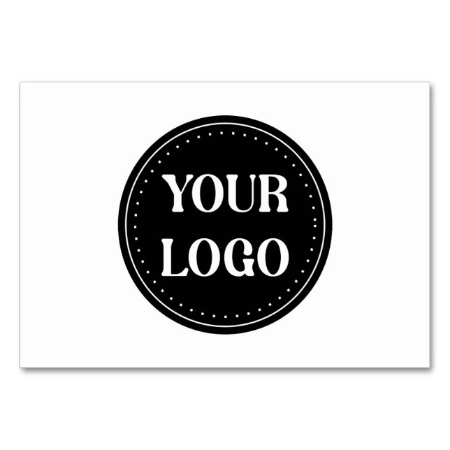 Schmal, modern, poliert und anpassbar tischnummer (Vorderseite)