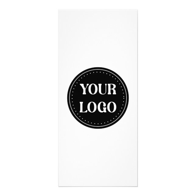 Schmal, modern, poliert und anpassbar werbekarte (Vorne)