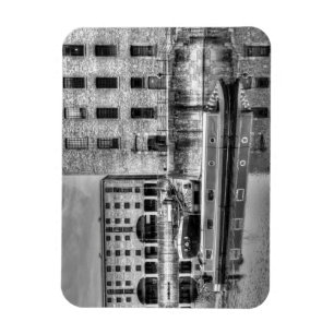 Schmalboot Albert Dock Magnet
