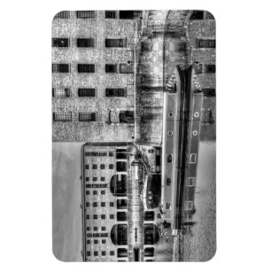 Schmalboot Albert Dock Magnet