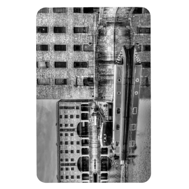 Schmalboot Albert Dock Magnet (Vertikal)