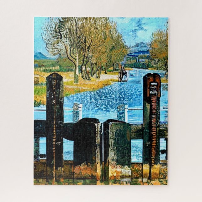 SCHMALBOOTSCHLEUSE PUZZLE (Vertikal)