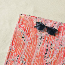 Schmale Lachs- und Pfirsichmosaikwirkung