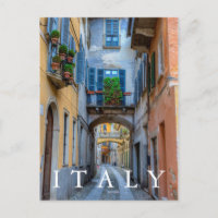 Schmale Stadtstraße, Italien