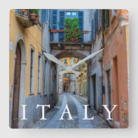 Schmale Stadtstraße, Italien