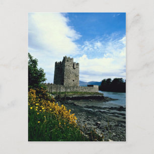 Schmale Wasserburg, Landkreis Down, Irland in Euro Postkarte