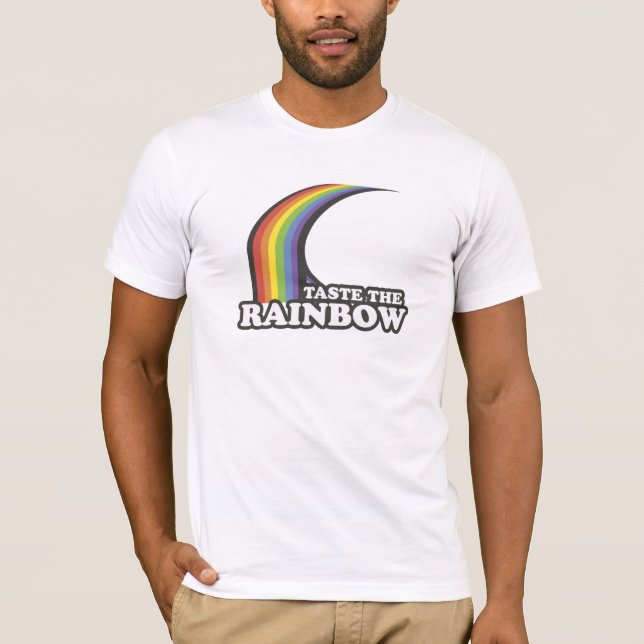 Schmecken Sie den Regenbogen T-Shirt (Vorderseite)