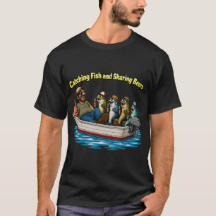 Schmeckt wie Freiheit Bassangeln Lustig 4. Juli T-Shirt