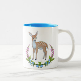 Schmeicheln Sie sich in der Fingerhut-Tasse ein Zweifarbige Tasse