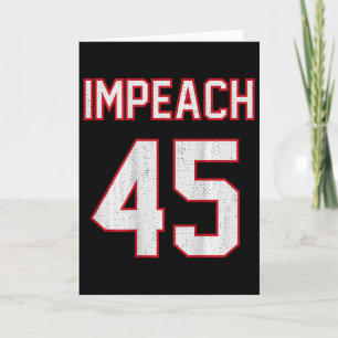 Schmeiß 45 raus T-Shirt im Stil Anti-Trump-Ck-Druc Karte
