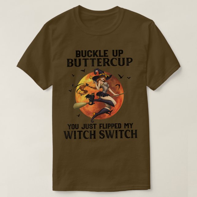 Schmeißen Sie die Buttertasse hoch, die Sie gerade T-Shirt (Design vorne)