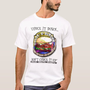 schmeißen Sie einen Burger T-Shirt