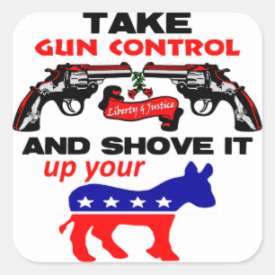 Schmeißen Sie es auf.... Quadratischer Aufkleber