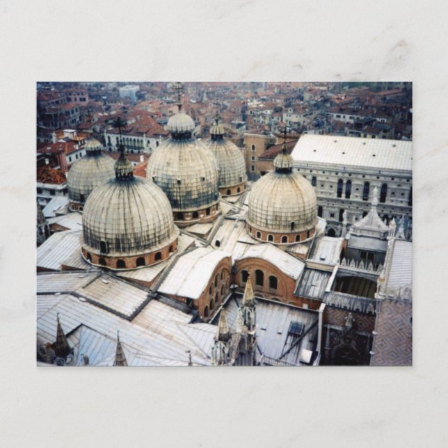 Schmeißen Sie es von den Dächern Postkarte (Vorderseite)