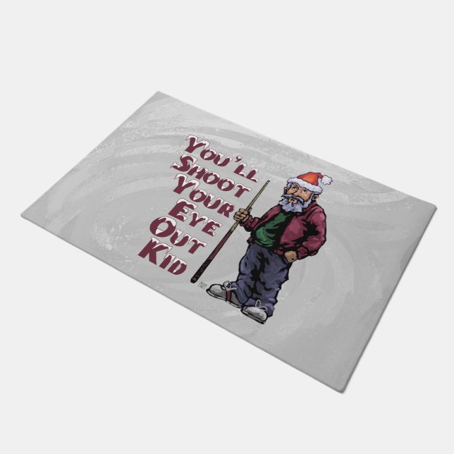 Schmeißen Sie Ihr Auge aus Fußmatte (Schrägansicht)