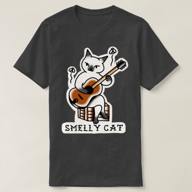 schmelze Katze T-Shirt (Design vorne)