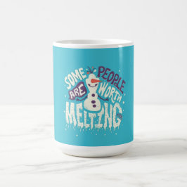 Schmelzen Kaffeetasse