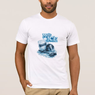 Schmelzen Sie ICE Politische Protestillustration T-Shirt