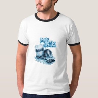 Schmelzen Sie ICE Politische Protestillustration T-Shirt