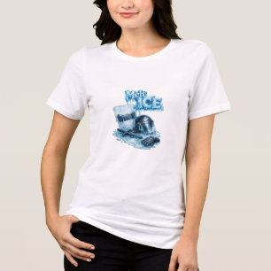 Schmelzen Sie ICE Politische Protestillustration Tri-Blend Shirt