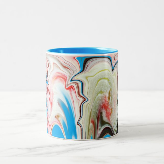 Schmelzen Zweifarbige Tasse (Mittel)