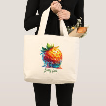 Schmelzende Erdbeere-Beeren CoolTote-Tasche