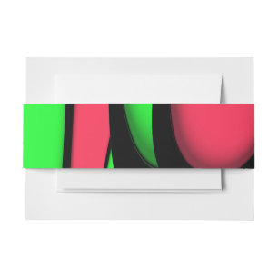 Schmelzende Farben Einladungsbanderole