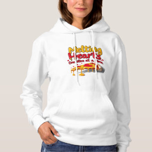 Schmelzende Herzen, eine Scheibe für einen T - Shi Hoodie