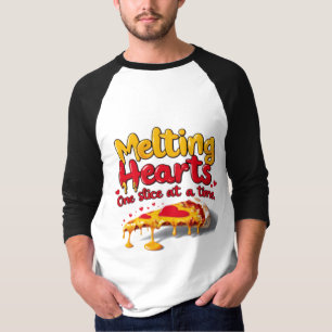 Schmelzende Herzen, eine Scheibe für einen T - Shi T-Shirt
