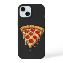 Schmelzende Pepperoni-Pizza-Scheibe - Lustiger tro