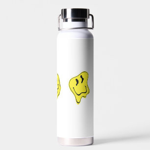 Schmelzende Smiley-Gesichter Trinkflasche