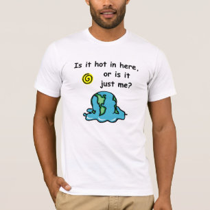 Schmelzender Planeten-T - Shirt