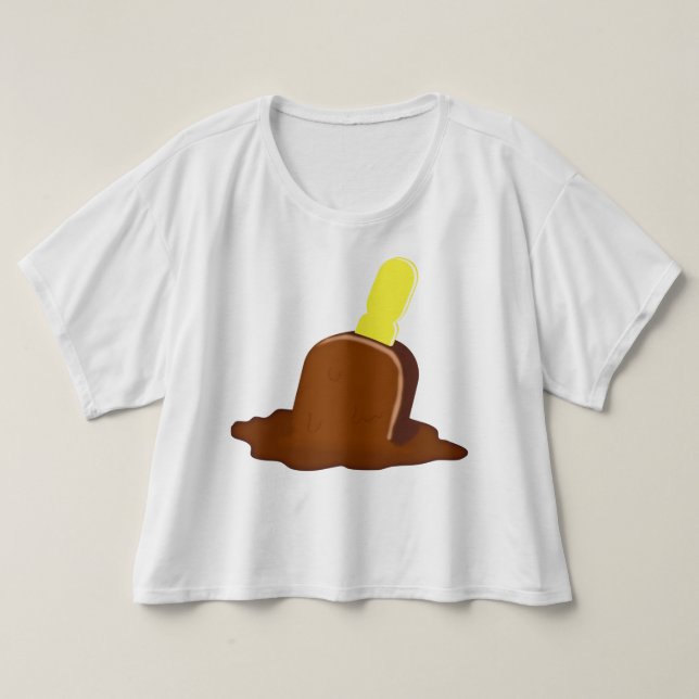 Schmelzender T-Shirt (Design vorne)
